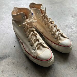 Vintage 70s Converse Chuck Taylor All Star High Top Sneakers Size 12.5 NOS